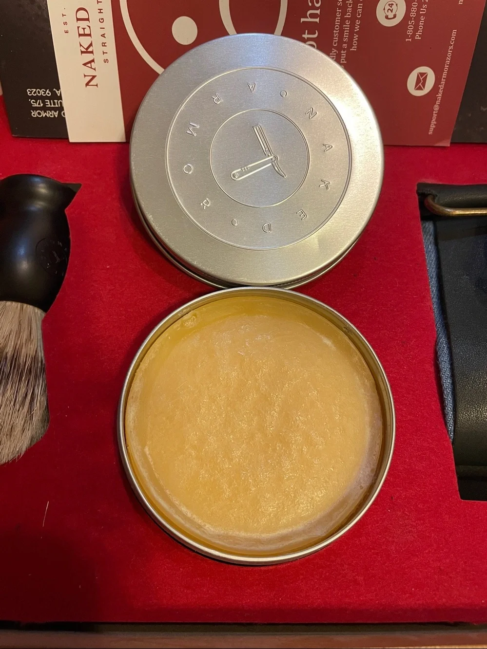 Naked Armor Solomon Straight Razor Kit 2018 NEW